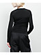adidas Sheer Black Long Sleeve T-Shirt - Thumbnail image 2 of 3
