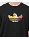 adidas Shmoofoil Fill Black T-Shirt - Thumbnail image 2 of 2