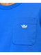 adidas Shmoofoil camiseta gruesa azul