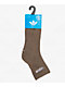 adidas Signature Brown, Khaki & Grey High Quarter Crew Socks - Thumbnail image 2 of 5