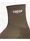 adidas Signature Brown, Khaki & Grey High Quarter Crew Socks - Thumbnail image 3 of 5