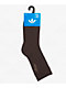 adidas Signature Brown, White & Grey 3 Pack High Quarter Crew Socks - Thumbnail image 2 of 5