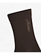 adidas Signature Brown, White & Grey 3 Pack High Quarter Crew Socks - Thumbnail image 3 of 5