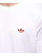 adidas Skate 4.0 Logo White T-Shirt - Thumbnail image 4 of 4