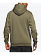 adidas Strike Through Olive Hoodie - Thumbnail image 2 of 3