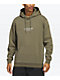 adidas Strike Through Olive Hoodie - Thumbnail image 1 of 3