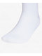 adidas Superlite 6 Pack White Crew Socks - Thumbnail image 4 of 5