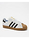adidas Superstar ADV White, Black & Gum Skate Shoes - Thumbnail image 1 of 5