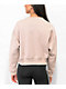 adidas Taupe Crop Crewneck Sweatshirt - Thumbnail image 2 of 4