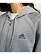 adidas Teamgeist Rhinestone Grey Hoodie - Thumbnail image 3 of 9