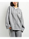 adidas Teamgeist Rhinestone Grey Hoodie - Thumbnail image 1 of 9