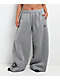adidas Teamgeist Rhinestone Heather Grey Track Pants - Thumbnail image 3 of 7
