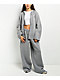 adidas Teamgeist Rhinestone Heather Grey Track Pants - Thumbnail image 7 of 7