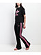 adidas Trefoil Black & Pink Boxy T-Shirt - Thumbnail image 3 of 4