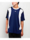 adidas Tyshawn Dark Blue & White T-Shirt - Thumbnail image 1 of 4
