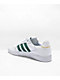 adidas Tyshawn Low White & Green Shoes - Thumbnail image 2 of 4