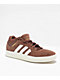 adidas Tyshawn Mid Brown & White Skate Shoes - Thumbnail image 1 of 5