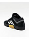 adidas Tyshawn Mid Core Black & Zero Metallic Skate Shoes - Thumbnail image 2 of 5