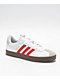 adidas VL Court 3.0 White & Scarlet Shoes - Thumbnail image 1 of 5