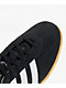 adidas Women's Gazelle Lo Pro Black & White Shoes - Thumbnail image 6 of 10