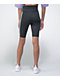 adidas shorts de ciclismo negro de cintura alta
