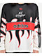 adidas x 100 Thieves Black, White & Red Long Sleeve T-Shirt - Thumbnail image 3 of 6