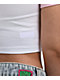 adidas x Care Bears Pink & White Ringer Crop T-Shirt - Thumbnail image 7 of 7