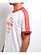 adidas x Coca-Cola Classic Sport Cali Cream & Red Ringer T-Shirt - Thumbnail image 4 of 6