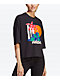 adidas x FARM Rio Spring Farm Graphic Black T-Shirt - Thumbnail image 1 of 3