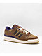 adidas x Heitor Da Silva Forum ADV Low Brown & Purple Skate Shoes - Thumbnail image 1 of 5