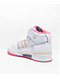 adidas x Maxallure Forum 84 Mid Lil Dre White & Pink Skate Shoes - Thumbnail image 2 of 6
