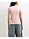 bebe Gloss Logo Pink T-Shirt - Thumbnail image 2 of 3