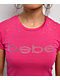 bebe Stars Rhinestone Pink T-Shirt - Thumbnail image 2 of 2