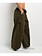 dELiA's Low Rise Olive Oversized Cargo Pants - Thumbnail image 5 of 6