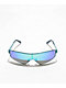 dime. Ventura Turquoise Flash Sunglasses - Thumbnail image 2 of 3