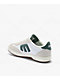 etnies Anderson Locut White & Green Skate Shoes - Thumbnail image 2 of 2