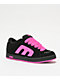 etnies Kingpin Black & Pink Skate Shoes - Thumbnail image 1 of 8