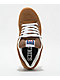 etnies Sal 23 Brown & Gum Skate Shoes - Thumbnail image 4 of 10