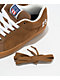 etnies Sal 23 Brown & Gum Skate Shoes - Thumbnail image 6 of 10