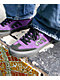 etnies Werka Locut Vulc Purple & Black Skate Shoes - Thumbnail image 10 of 12