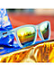 goodr Sunbathing With Wizards Blue & Gold Sunglasses - Thumbnail image 3 of 4