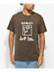 iDabble VM PLZ Don't Litter Brown T-Shirt