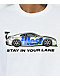 illest Stay In Your Lane White T-Shirt - Thumbnail image 2 of 3